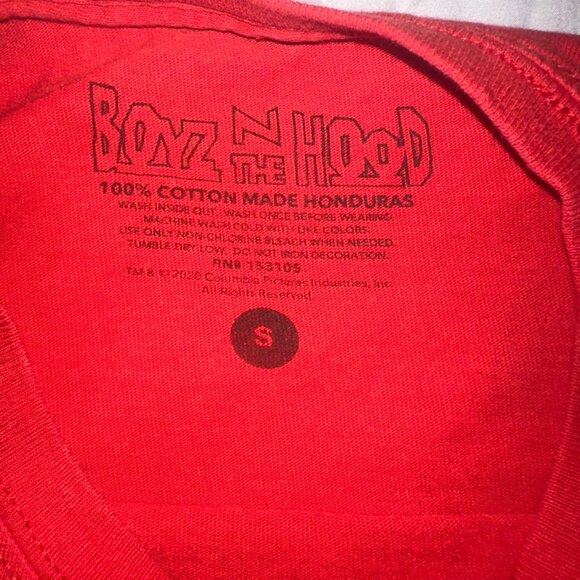 Boyz In The Hood Mens Red Small Official T-Shirt Tee Top G5 - Picture 2 of 7